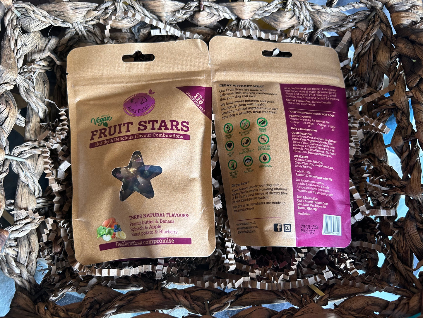 Fruit Stars Training Treats 100g
