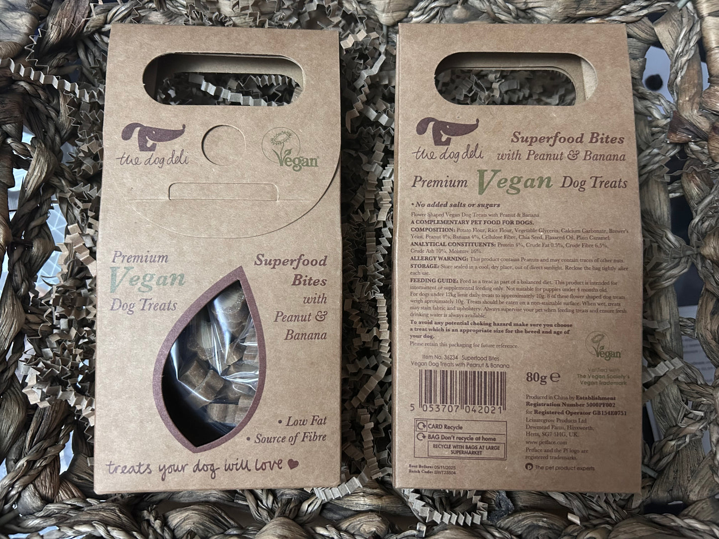 Superfood Bites with Peanut and Banana 80g exp 11/25