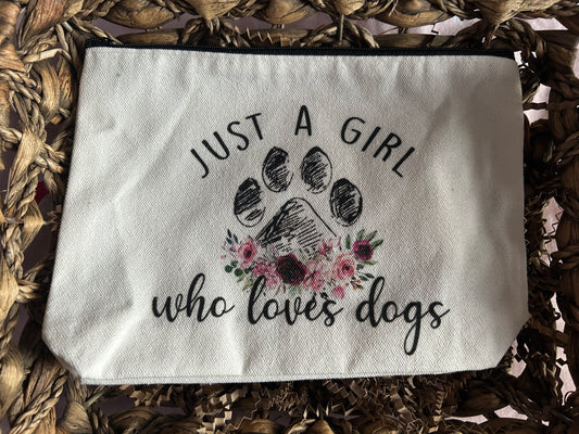 Just a Girl Who Loves Dogs Bag