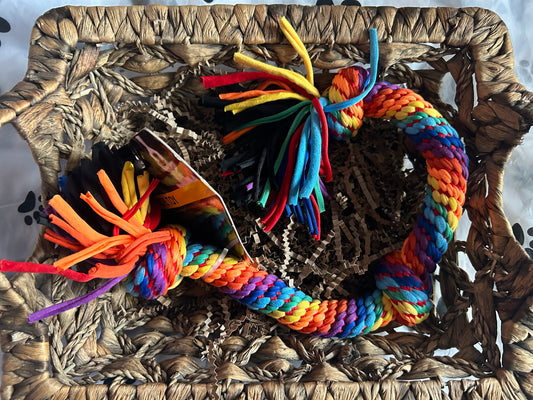 Rainbow Rope Toy